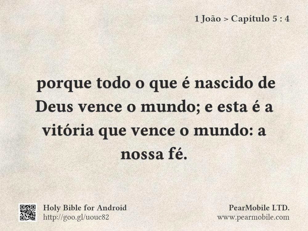 1 João, Capítulo 5:4